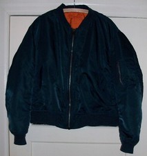 MA-1 CONCORD INDUSTRIES 35 Jahre alte Bomberjacke XXL Made in USA USAF no Alpha