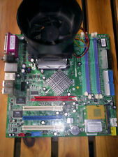 MEDION MS 8088 MAINBOARD mit PENTIUM 4 CPU + LÜFTER aus ALDI PC - TOP