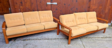 Designer Teak Sofa 60s Vintage