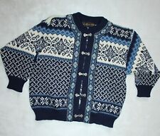NORDSTRIKK NORWEGER ISLANDER  STRICKJACKE KINDER PULLOVER Gr 6 , gr 116  JUNGEN