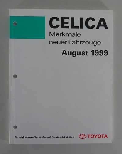 Werkstatthandbuch merkmale - /,