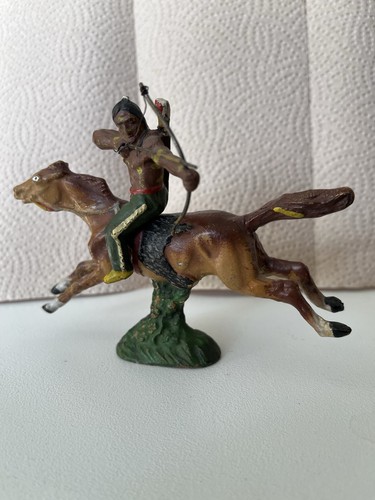 Indianer pferd mit bogen - indianer,