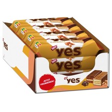 (22,53€/1kg) Nestle Yes Caramel, Törtchen, Torty, Kuchen, 12 Stück