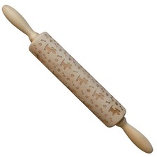 Teigrolle mit muster - teigrolle,