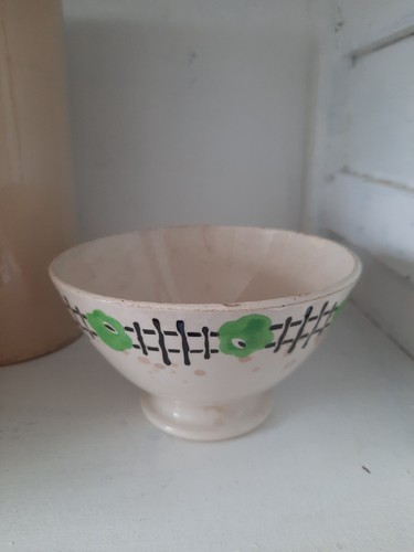 Antike bol café lait tasse - bol,