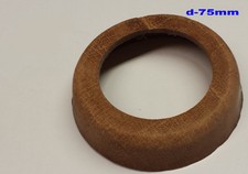 Ledermanschette 75mm für