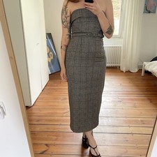 Jean Paul Gaultier Femme Kleid Wolle mit integrierter Korsage Y2K
