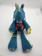 Lilliputiens 83055 Aktivitätsspielzeug Plüschspielzeug Marius, das Nashorn