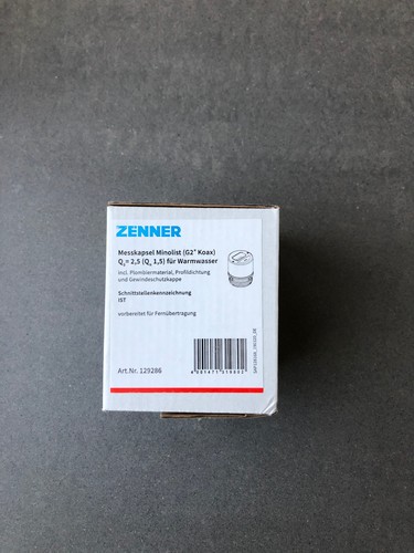Zenner messkapsel minolist - messkapsel,