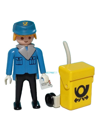 Playmobil figur alter postbote - alter,