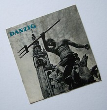 Orig. Reise-Prospekt v. 1938 Die Freie Stadt Danzig, Westpreußen, Pommern