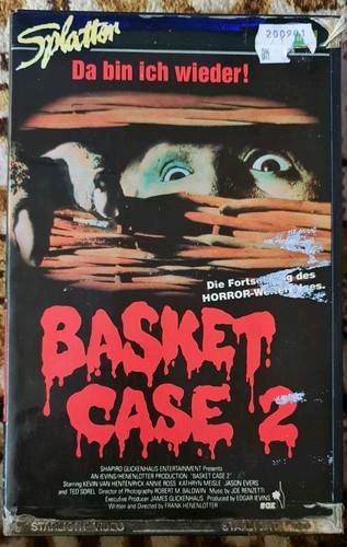 Basket case vhs - case, 2