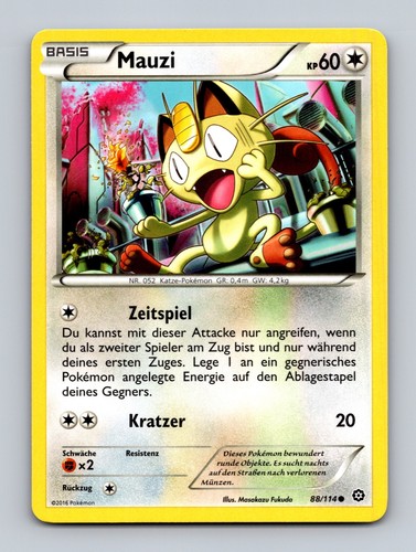 Tcg pokemon karte mauzi sts - pokemon,