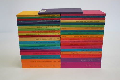 Suhrkamp verlag edition - edition,, 40