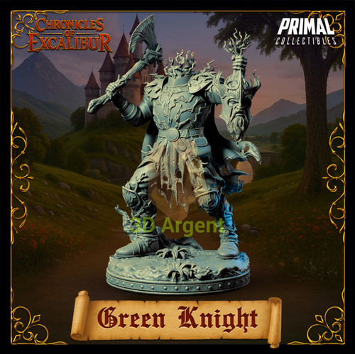 Mystic green knight - -,