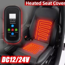 Auto Sitzheizung Beheizbare Sitzauflage Heizkissen Heizmatten Universal 12V/24V