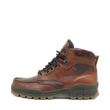 ECCO Herren Track Stiefel Braun Leder High-Top Wanderstiefel EU 42