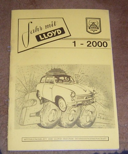 Clubheft lloyd freunde - -, fahr