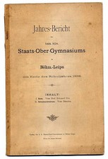 1896 Jahres-Bericht des kais