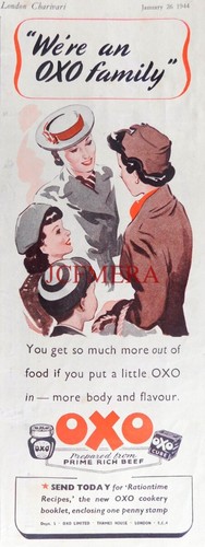 Vintage ww2 oxo - ww2, beef