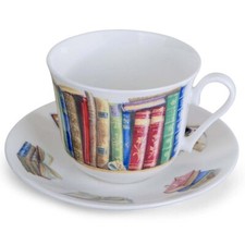 Jumbotasse mit untertasse - mit,