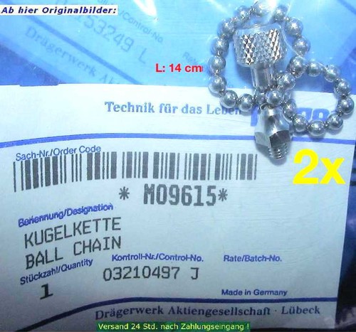 Dräger kugelkette kette - 2x,