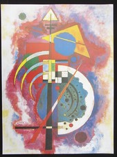 Hommage a Grohmann Volldruck ( Kandinsky ), Kunstdruck 60 x 90 cm