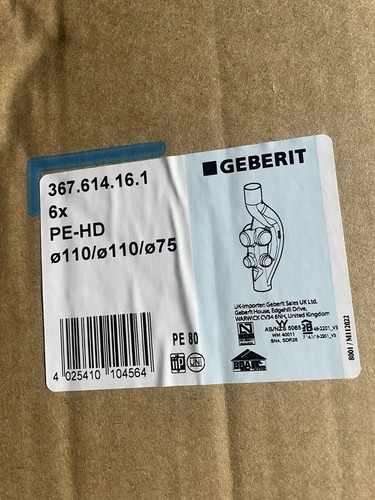 Geberit sovent formstück - pe,