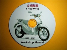 CD Yamaha YH 50 -Why / Flipper - Werkstatt - Reparatur Handbuch - CD englisch