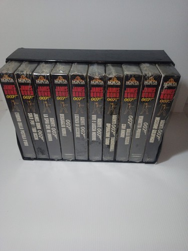 James bond 007 box vhs - 10,