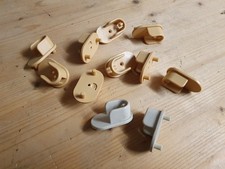 10 Stücke Kleiderstange Halterung Garderobe Stangen Halterung Kunststoff