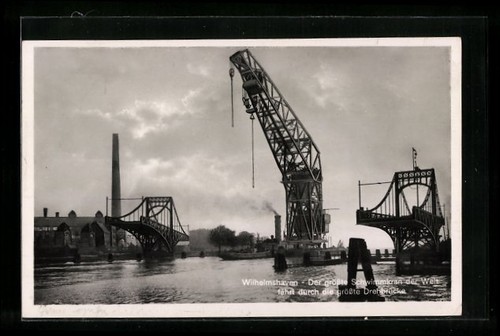 Ansichtskarte wilhelmshaven - ansichtskarte,