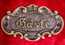 Gäste Schild WC Bad Klo