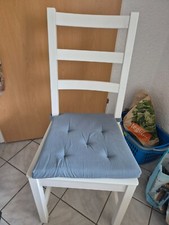 4x ikea stühle weiß aus Holz