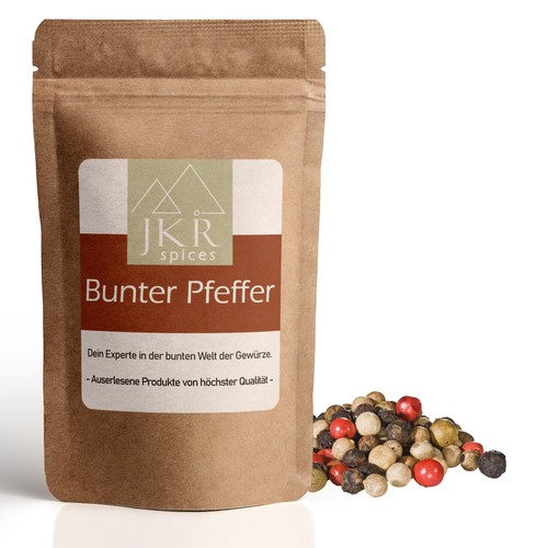 500g bunter pfeffer rosa - pfeffer,
