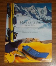 Seltene Werbung ERICSSON GF