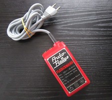 Vintage FLEISCHMANN 3301 Transformator Auto-Rallye Rennbahn Trafo 12V= 1.2A/15VA