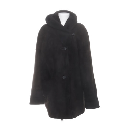 Polar leder shearling - shearling, jacke