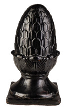 Pinienzapfen Zapfen Figur Terracotta Vintage Garten Haus Deko Objekt Nr.4