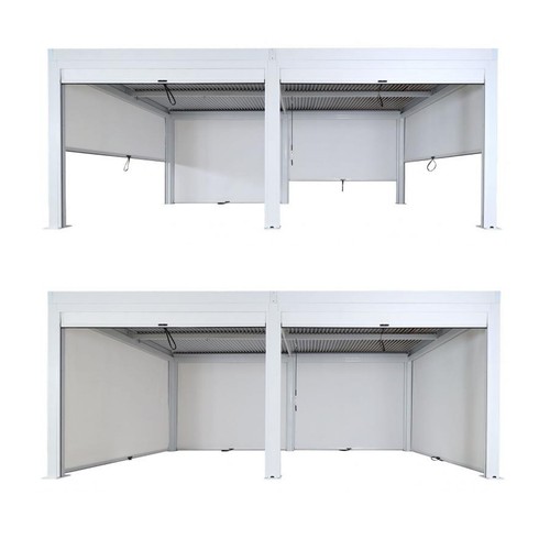Pergola 3x6m lamellendach - 3x6m, |