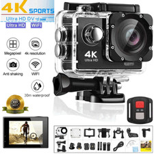 4K Action Camera Wifi Remote