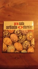 Bunte sorbische Ostereier DDR