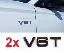 2pcs Schwarz glänzend  V6T