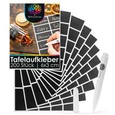 200x Tafelaufkleber