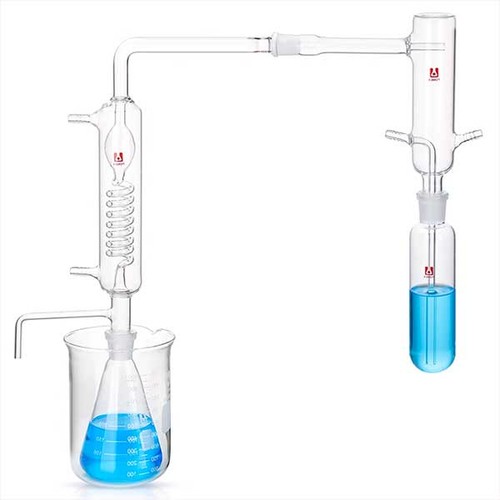 Wasserdampfdestillation set - set,