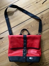 Haberland Satteltasche rot, super Zustand
