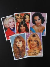 alte Autogrammkarten Bravo 70er 80er Drucksigniert Madonna Olivia Newton-John