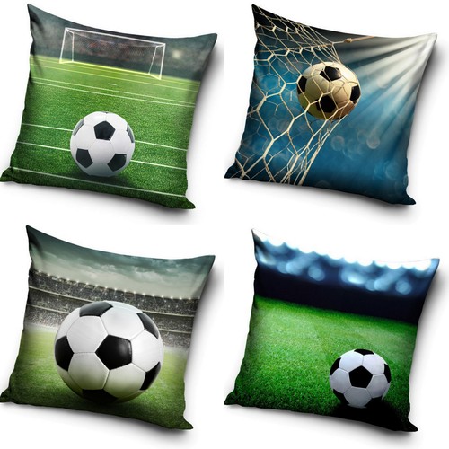 Fussball motiv kissen - motiv,
