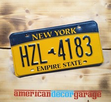 USA Nummernschild * US Kennzeichen * License plate * New York Empire State*