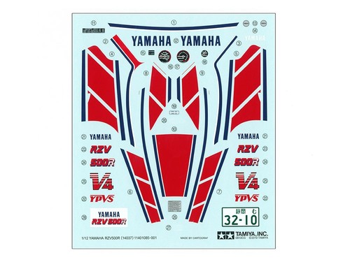 Tamiya decals für - für, 1/12